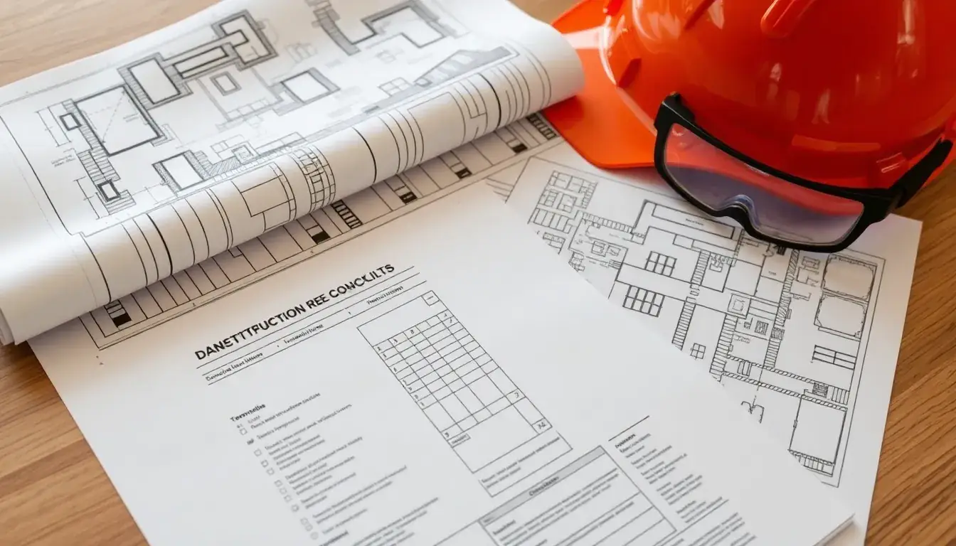 Detaillierte Rückbauplanung und Offerte