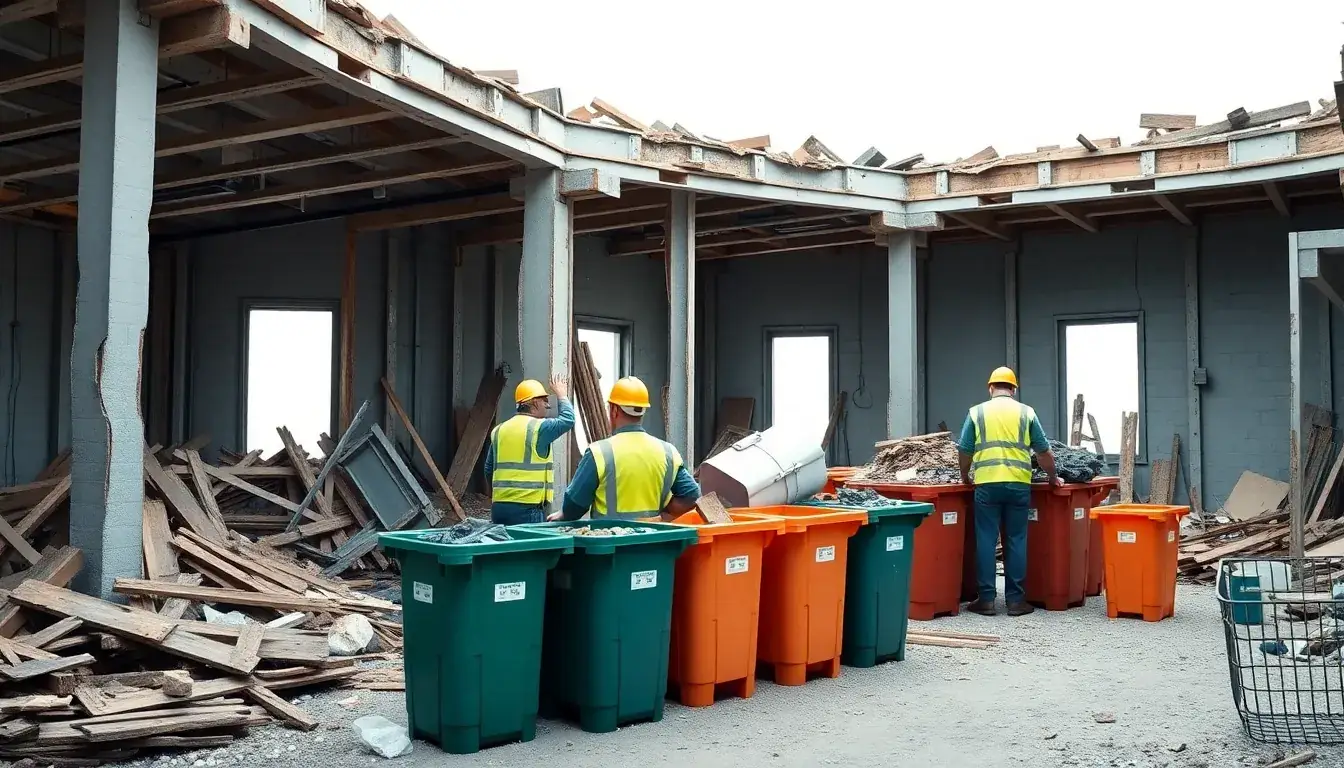 Fachgerechter Rückbau und Entsorgung von Materialien