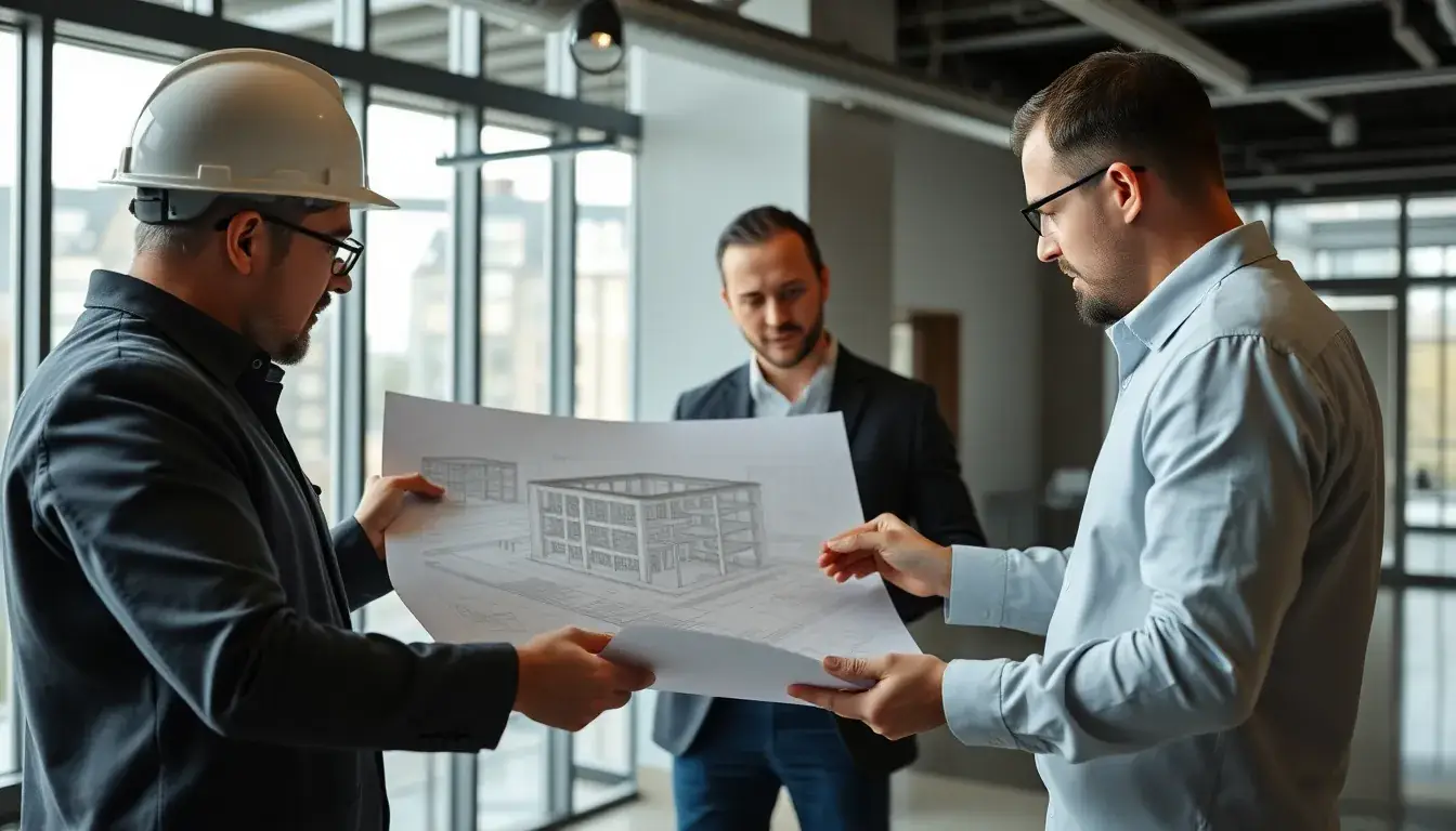 Planung eines Gebäuderückbaus