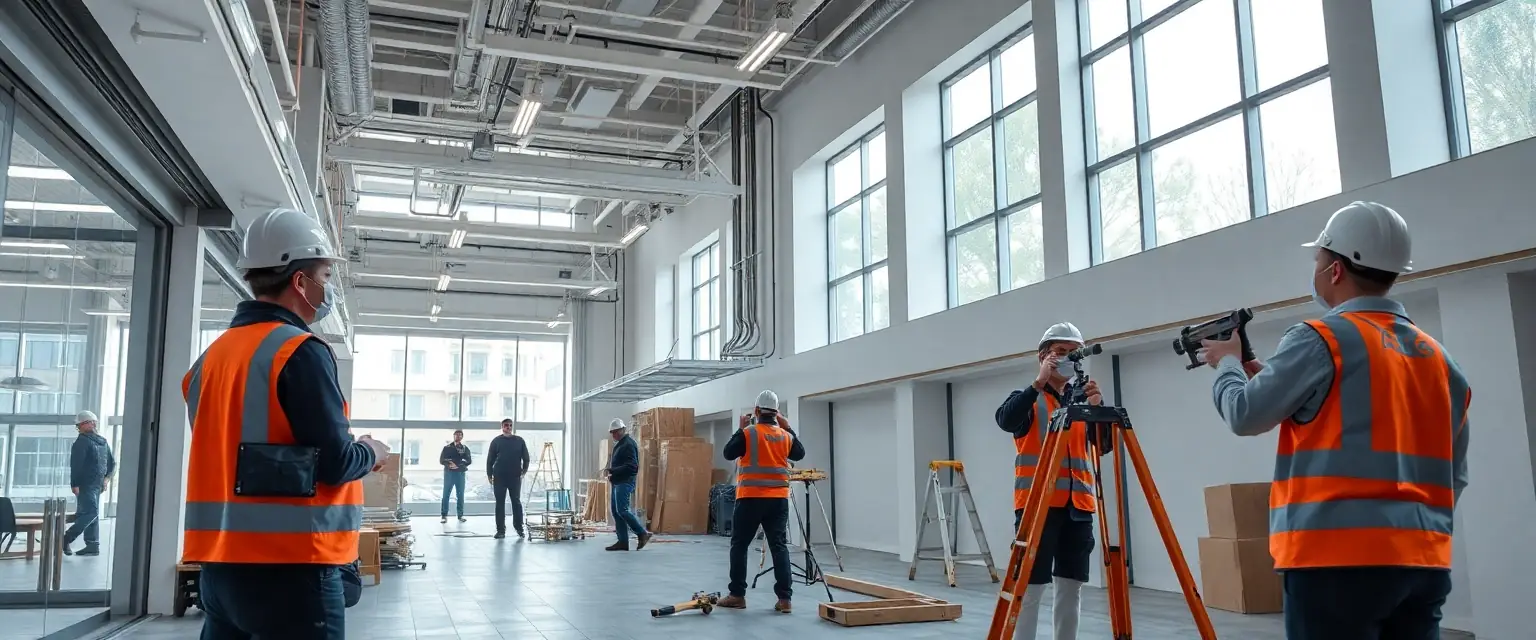 Professioneller Rückbau einer Gewerbefläche in der Schweiz