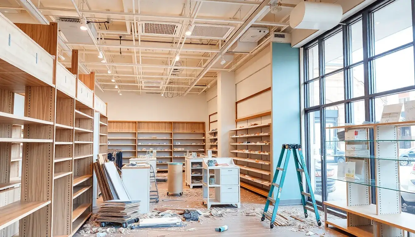 Ladenrückbau in Solothurn