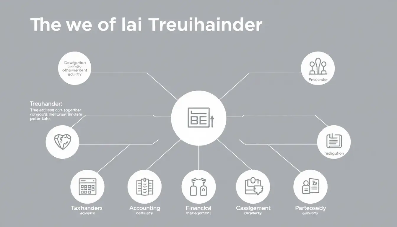 Infografik zur Rolle eines Treuhänders