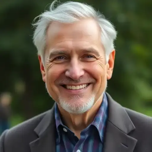 Porträt von Peter Schmid, Rentner