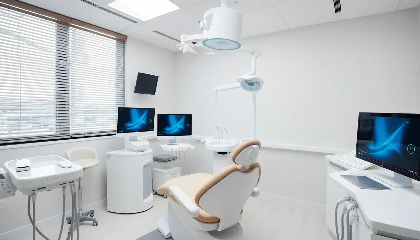 Moderne Zahnarztpraxis mit CEREC-Gerät und digitaler Ausstattung in Härkingen