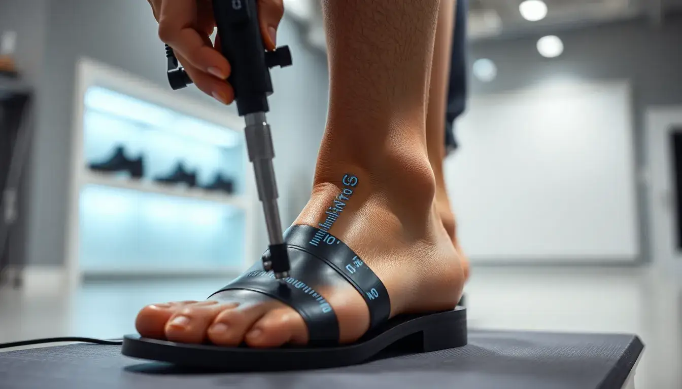 Fussanalyse mit modernster Technik für Skischuhe